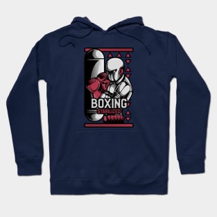 Boxing stabilized Hoodie